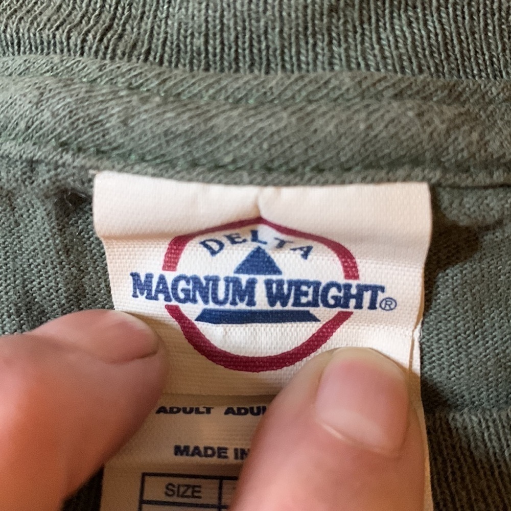 Woman’s Fishing shirt - Humorous - Delta Magnum weight, Size S - him or the fish - Picture 6 of 6